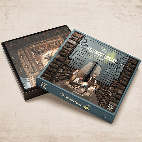 BIBLIOTECA MISTERIOSA JUEGO DE MESA