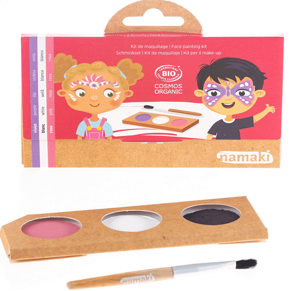 KIT MAQUILLAJE 3 COLORES ROSA PALO-NAMAKI