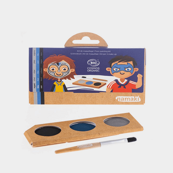 KIT MAQUILLAJE 3 COLORES  AZULES-NAMAKI