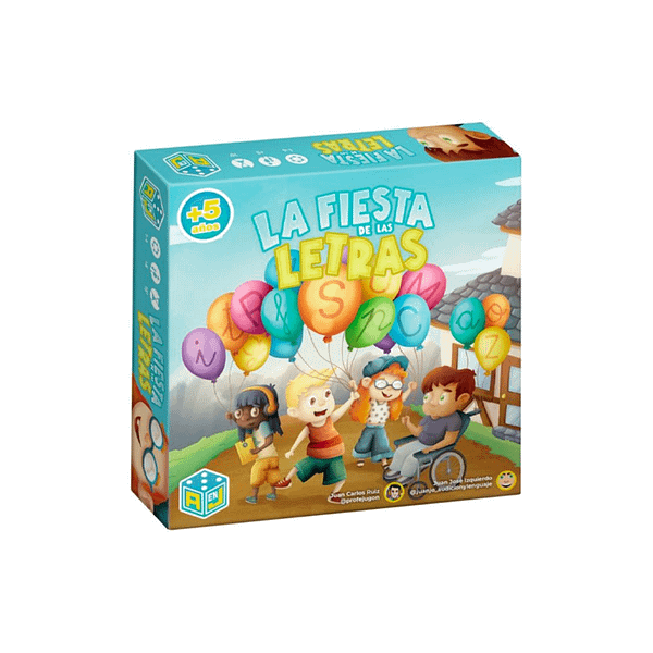 LA FIESTA DE LAS LETRAS-JUEGO DE LECTOESCRITURA