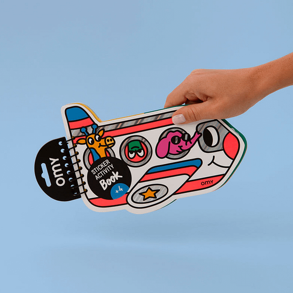 LIBRETA DE PEGATINAS VROOM-OMY