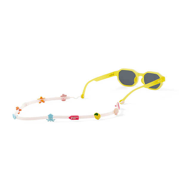 ACCESORIO SILICONA+CHARMS ROSA-OLIVIO&CO
