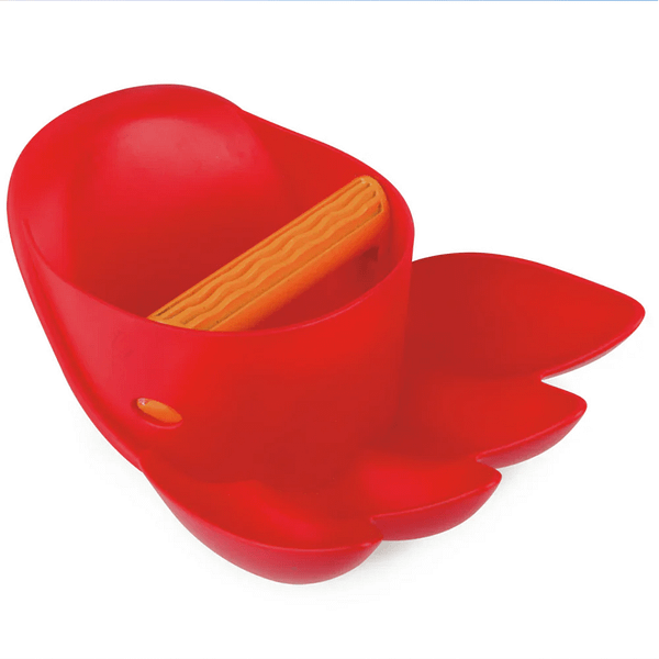 RASTRILLO GARRA ROJA GIGANTE PARA ARENA-HAPE