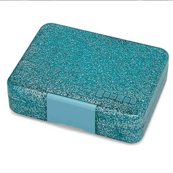 FIAMBRERA YUMBOX SNACK 3 COMPARTIMENTOS- BLUE GLITTER