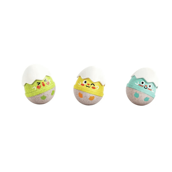 SONAJEROS FELICES TAMBALEANTES DE POLLUELOS-HAPE