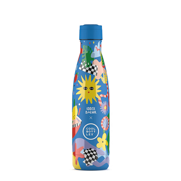 BOTELLA DE AGUA ADULTO The Bottle - Eddie Baehr - Sunshine Fiesta 500ml-COOL BOOTLES