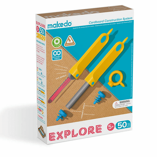EXPLORE KIT 50 PIEZAS-MAKEDO