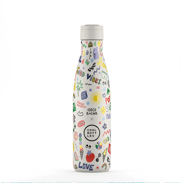 BOTELLA DE AGUA ADULTO The Bottle - Eddie Baehr - Good Vibes 500ml-COOL BOTTLES