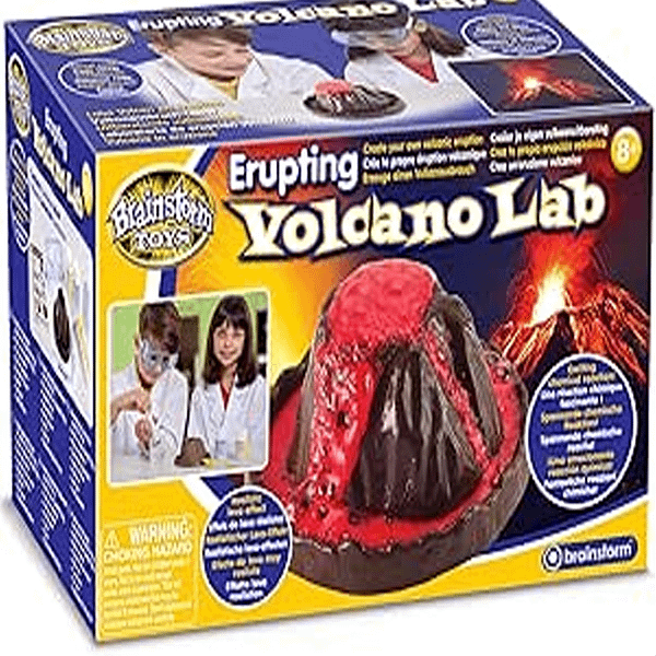 EXPERIMENTO VOLCÁN EN ERUPCIÓN-BRAINSTORM