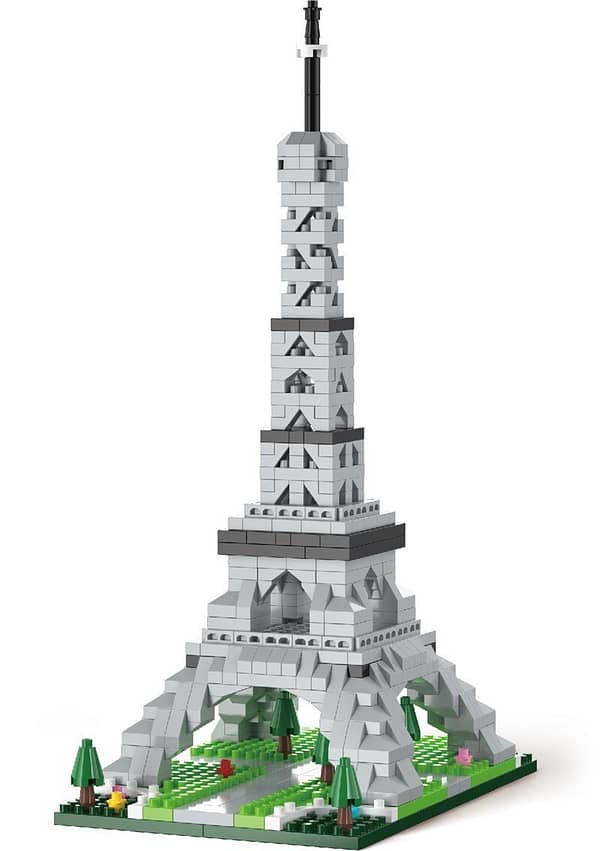 Maquetas KOCO World Attractions: TORRE EIFFEL - Set de construcción Pocket Kingdom