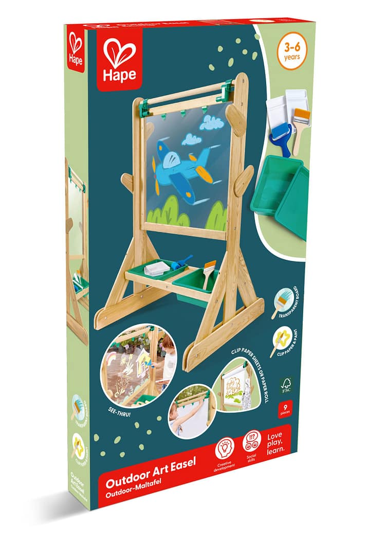 PIZARRA EXTERIOR CON LIENZO TRANSPARENTE-HAPE - Imagen 5