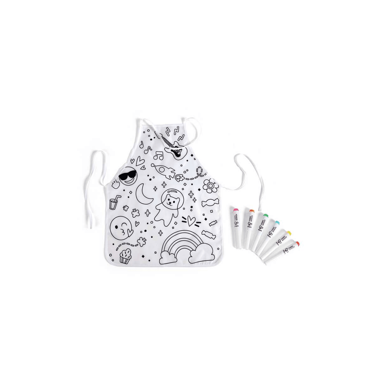 DELANTAL PARA COLOREAR-HAPE